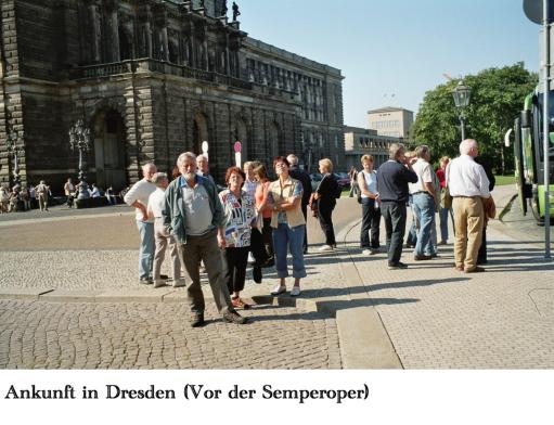 Warten auf die Stadtführung