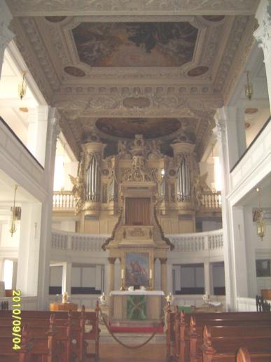 In der Kapelle vom Schloß Friedenstein