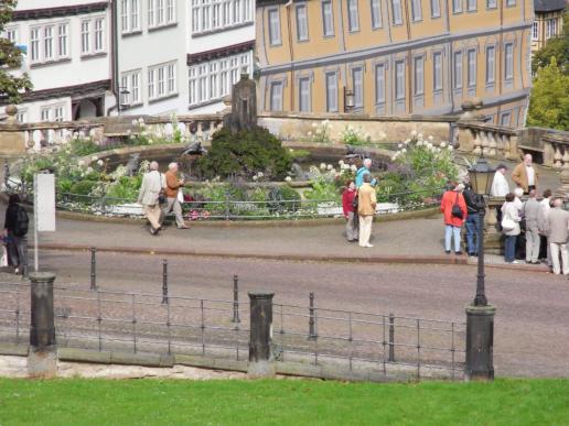 Die Wasserkunst auf dem oberen Hauptmarkt
