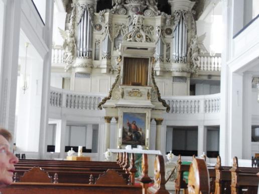 In der Kapelle vom Schloß Friedenstein