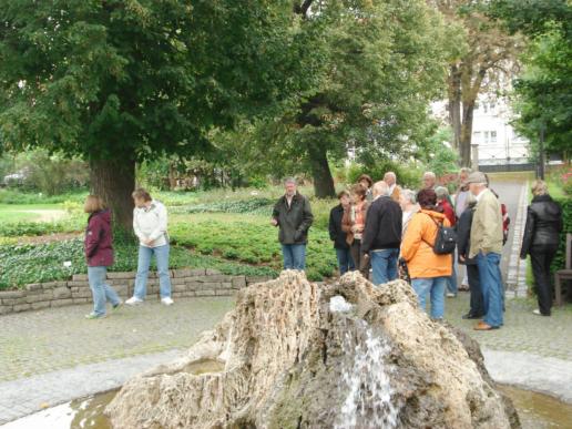 Am,Eingang zum Rosengarten